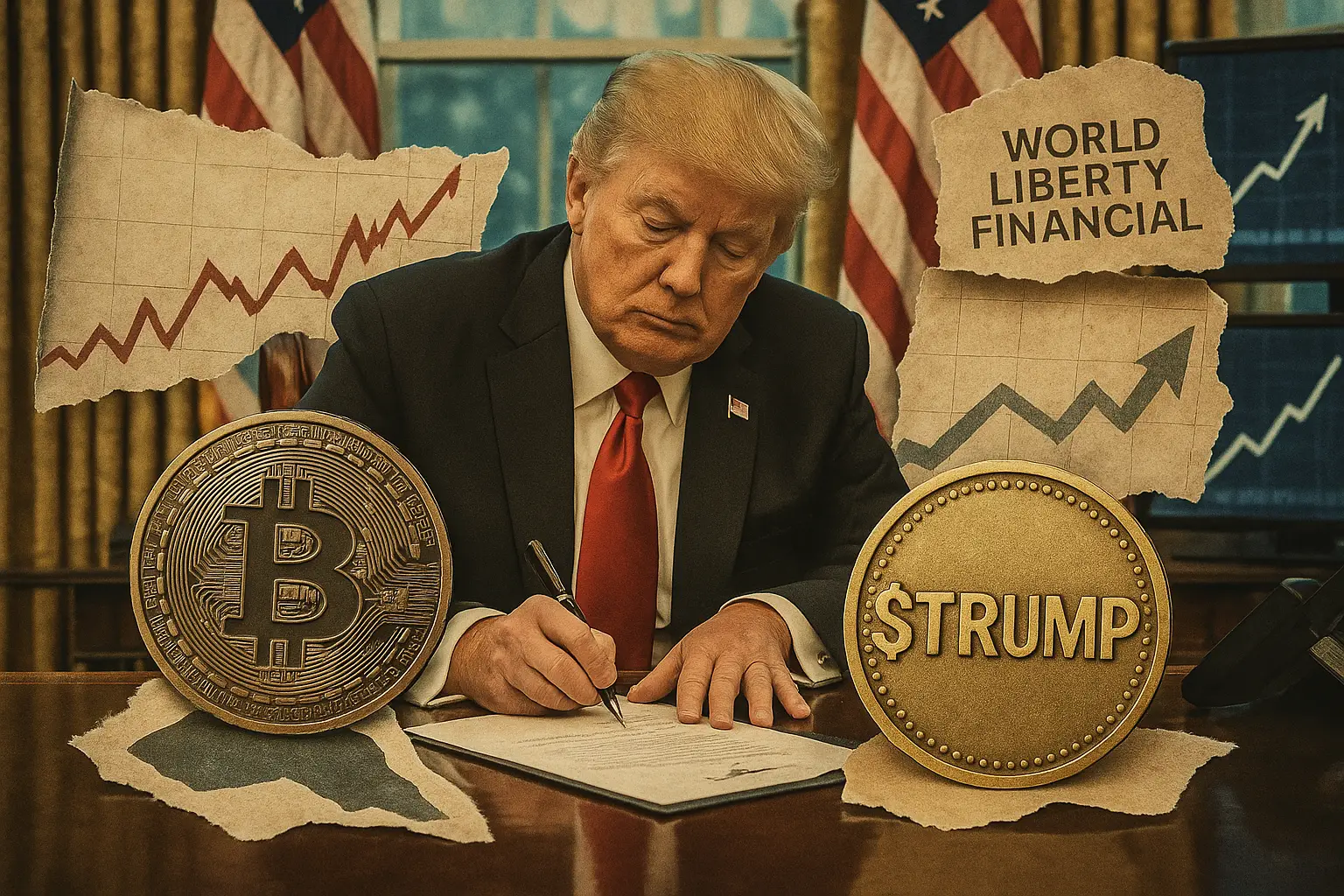 Trump Crypto: Hur Trumps Politik Påverkar Kryptoinvesteringar 20252025-10-05T13:19:59.490Z